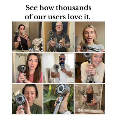 PeakRecovery Filtered Showerhead 2.0 - Health is Wealth